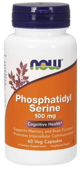 Phosphatidyl Serine - Фосфатидилсерин 100 мг (60 капс.) Now Foods