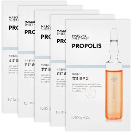 

MISSHA Mascure Nutrition Solution Тканевая маска с прополисом