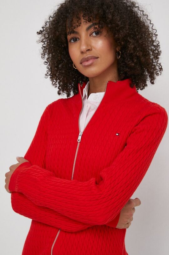 

Кардиган Tommy Hilfiger, красный