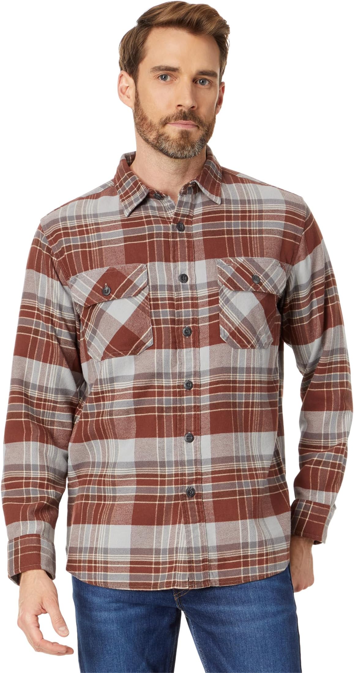 

Куртка Burnside Flannel Shirt Pendleton, цвет Oxford/Rust/Coffee Plaid