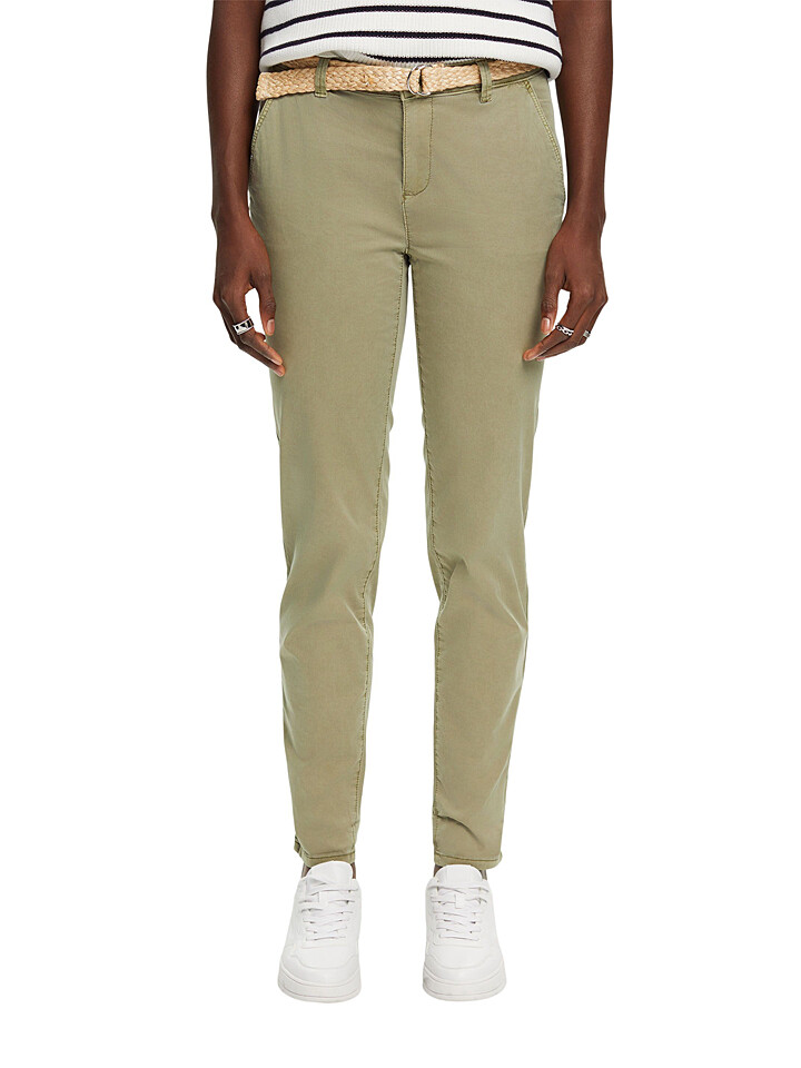 

Брюки ESPRIT Chino, хаки