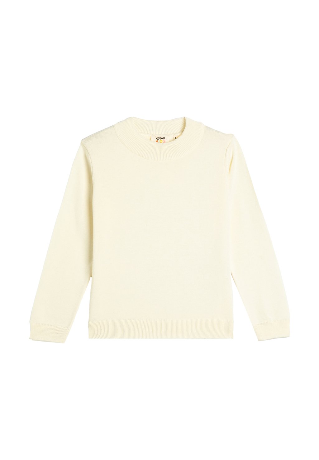 Вязаный свитер BASIC Koton, цвет off white