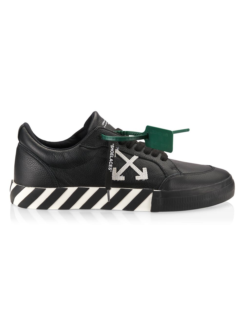 

Низкие кроссовки из вулканизированной кожи Off-White, черный