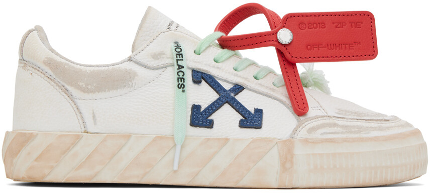 

Off-White Off-White рваные вулканизированные кроссовки