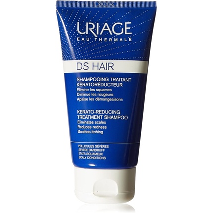 DS Шампунь для восстановления керато-восстановления волос, 150 мл, Uriage