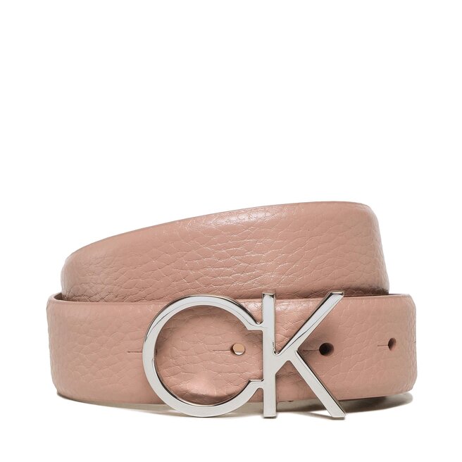Ремень Calvin Klein Re-LockCk Logo, розовый ремень calvin klein re lock logo черный