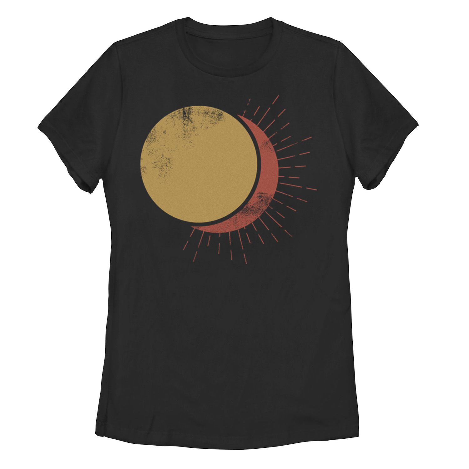 Детская футболка с рисунком Solar Eclipse Moon & Sun