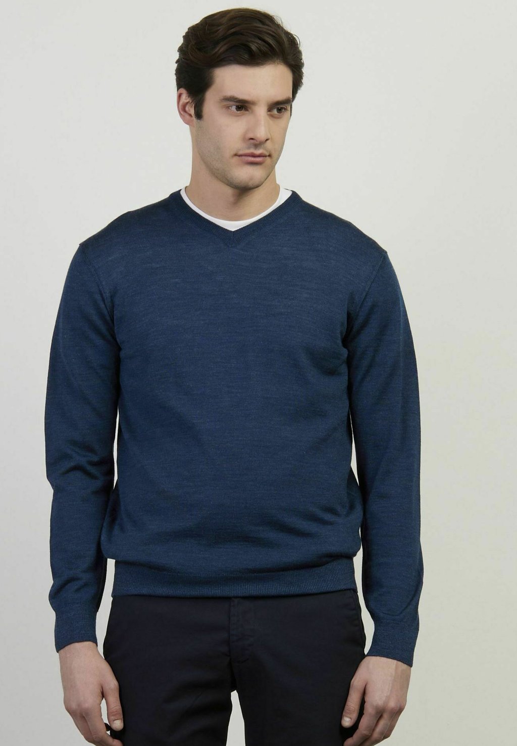 Вязаный свитер Conbipel, цвет blu вязаный свитер conbipel цвет antracite