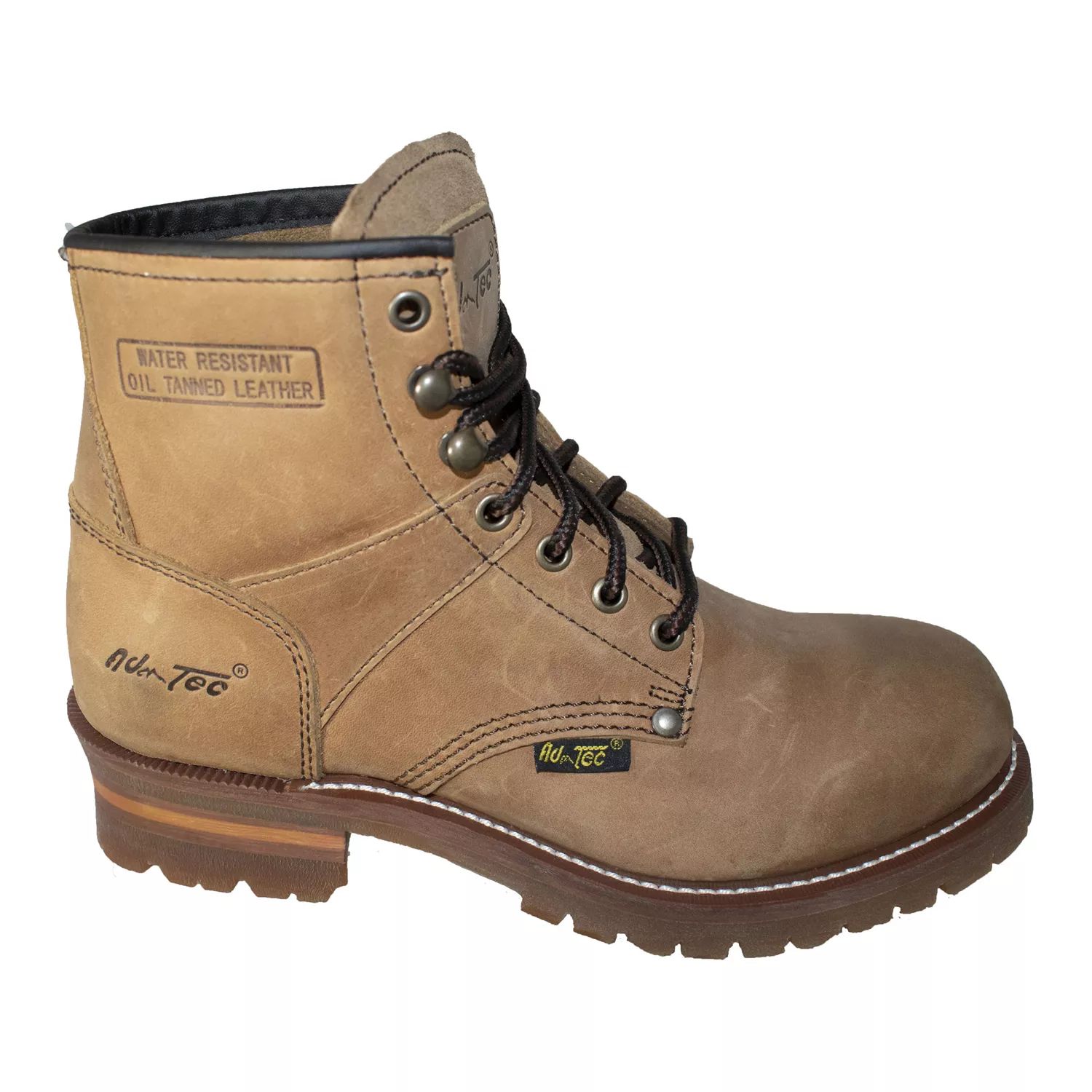 цена Женские водонепроницаемые рабочие ботинки AdTec 2439L для лесозаготовителей AdTec, черный