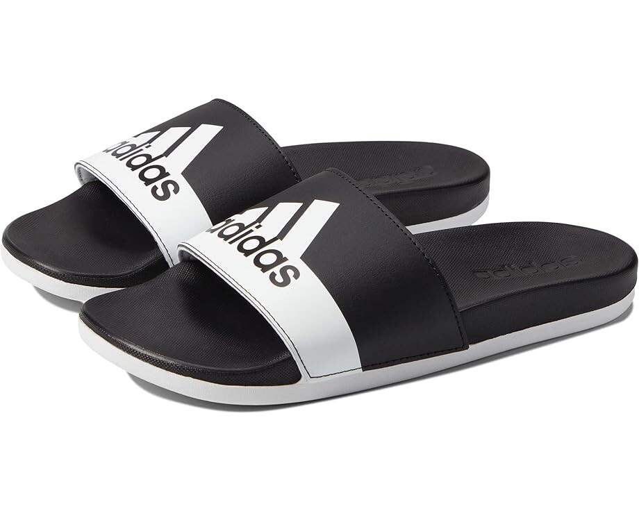 

Сандалии Adidas Adilette Comfort, цвет Black/White/White