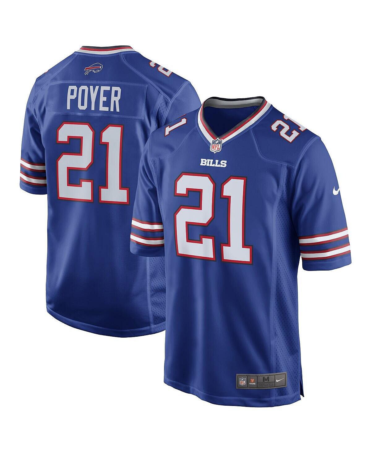 

Мужское джерси Jordan Poyer Royal Buffalo Bills Game Player Nike