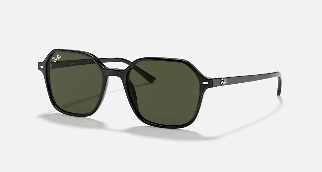 

Солнцезащитные очки Ray-Ban JOHN, зеленый