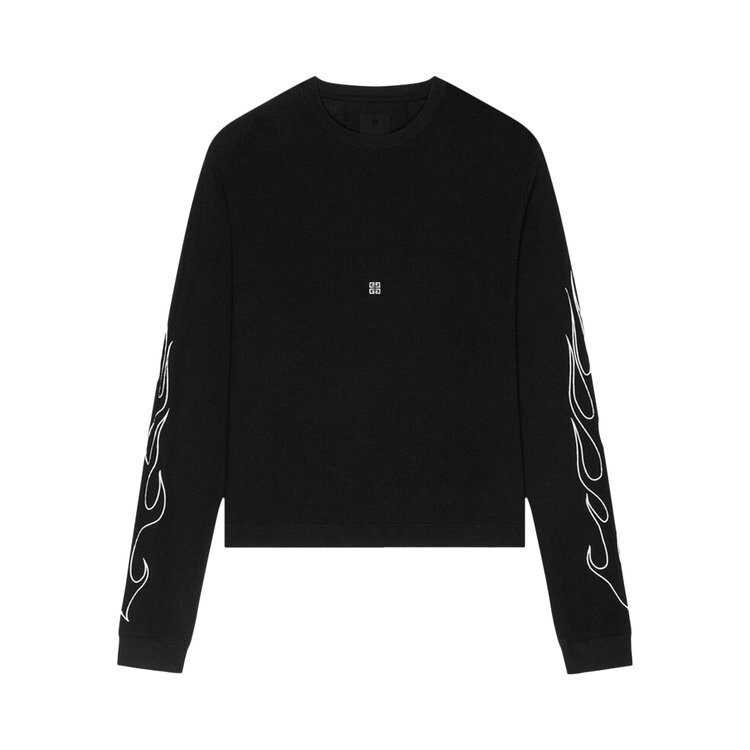 

Футболка Givenchy Boxy Fit Long-Sleeve T-Shirt, черный