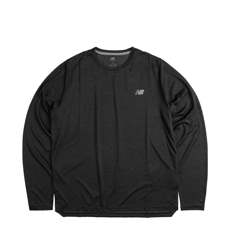 

Футболка Athletics Run Long Sleeve T-Shirt New Balance, черный
