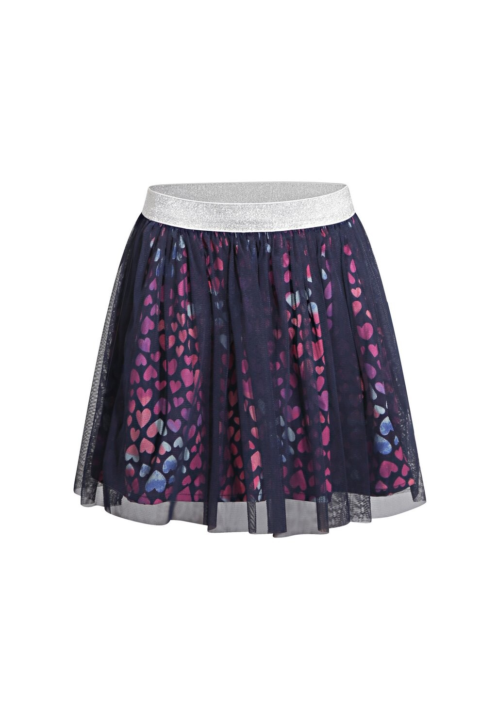

Юбка А-силуэта MIT UNTERROCK HERZEN happy girls, цвет navy