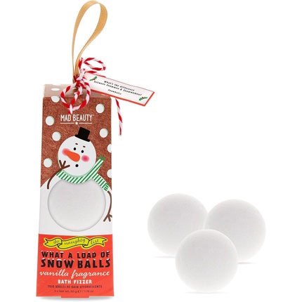 цена The Naughty List Трио Snow Balls Fizzer Mad Beauty