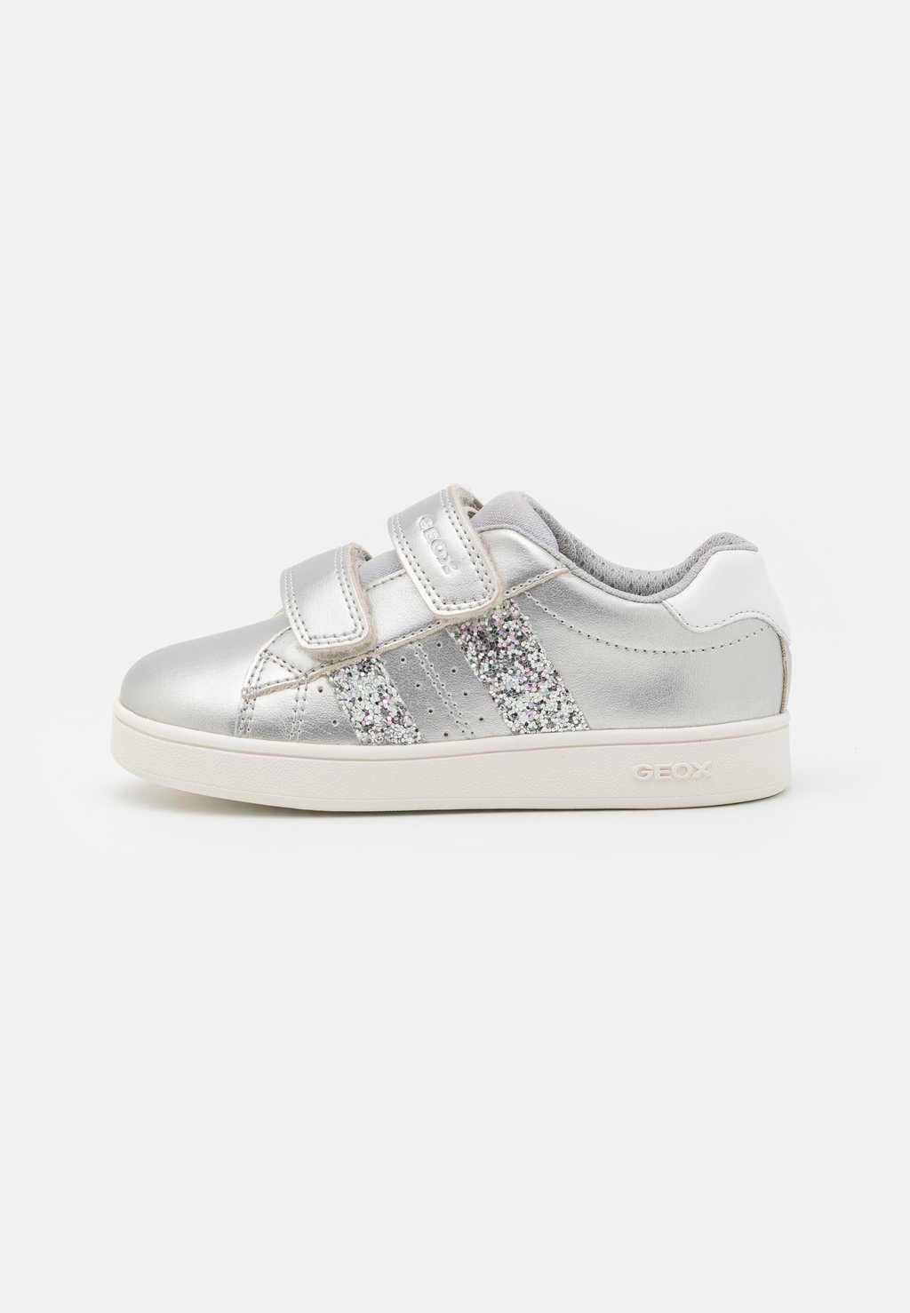 Низкие кроссовки Eclyper Girl Geox, цвет silver детская обувь eclyper geox цвет white silver