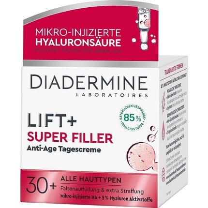 Diadermine Lift+ Дневной крем-филлер Super Filler 50 мл крем против морщин lift super filler serum rellenador diadermine 30 мл