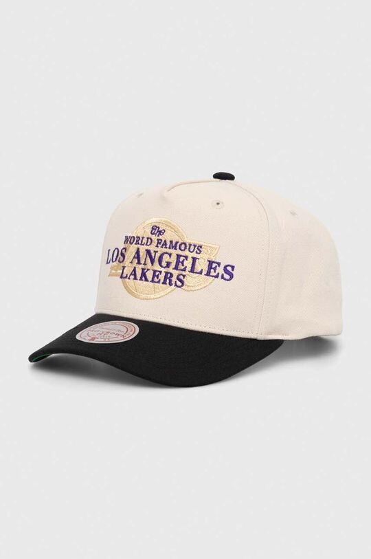

Бейсбольная кепка НБА ЛОС-АНДЖЕЛЕС ЛЕЙКЕРС Mitchell&Ness, бежевый