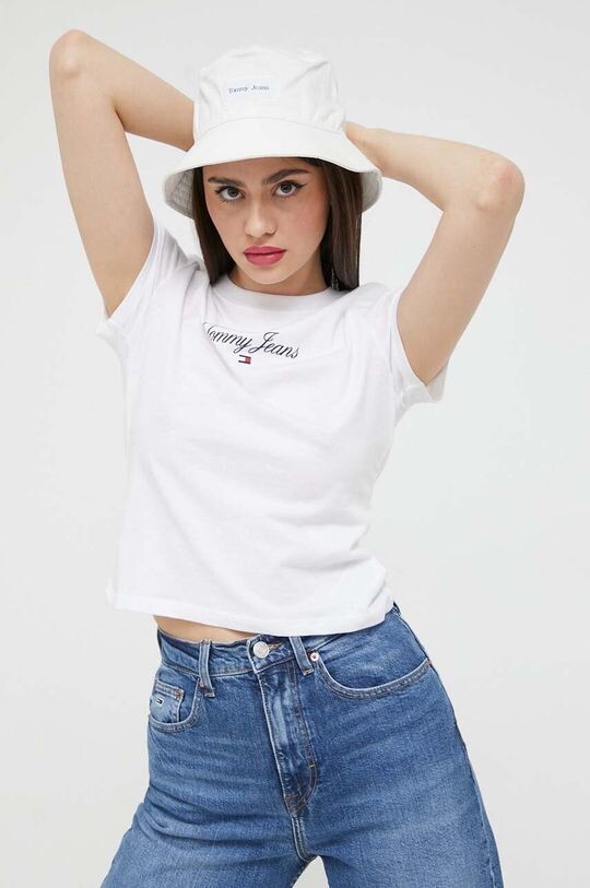 

Футболка Томми Джинс Tommy Jeans, белый