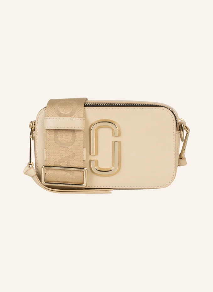 

Сумка на плечо из сафьяновой кожи snapshot Marc Jacobs, бежевый