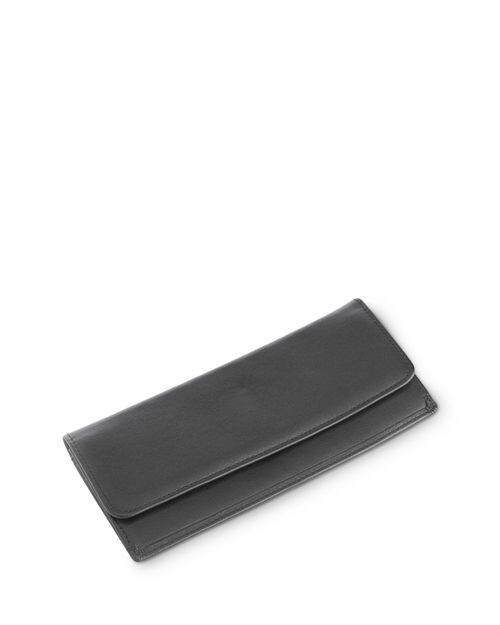 

Кожаный кошелек-клатч с блокировкой RFID ROYCE New York, цвет Black