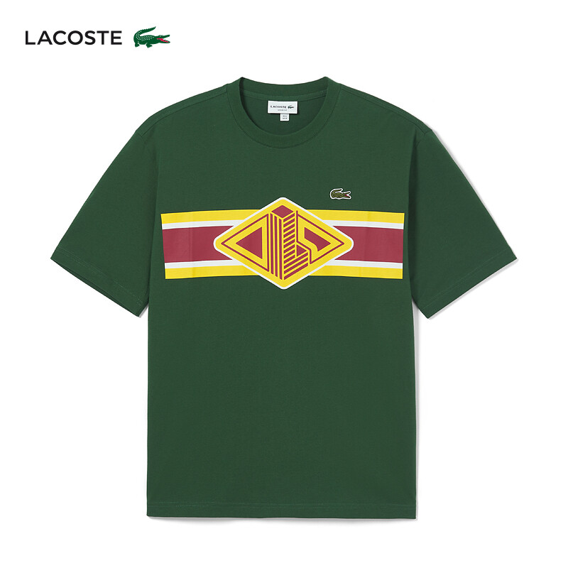 

Футболка мужская Lacoste с короткими рукавами, зеленый