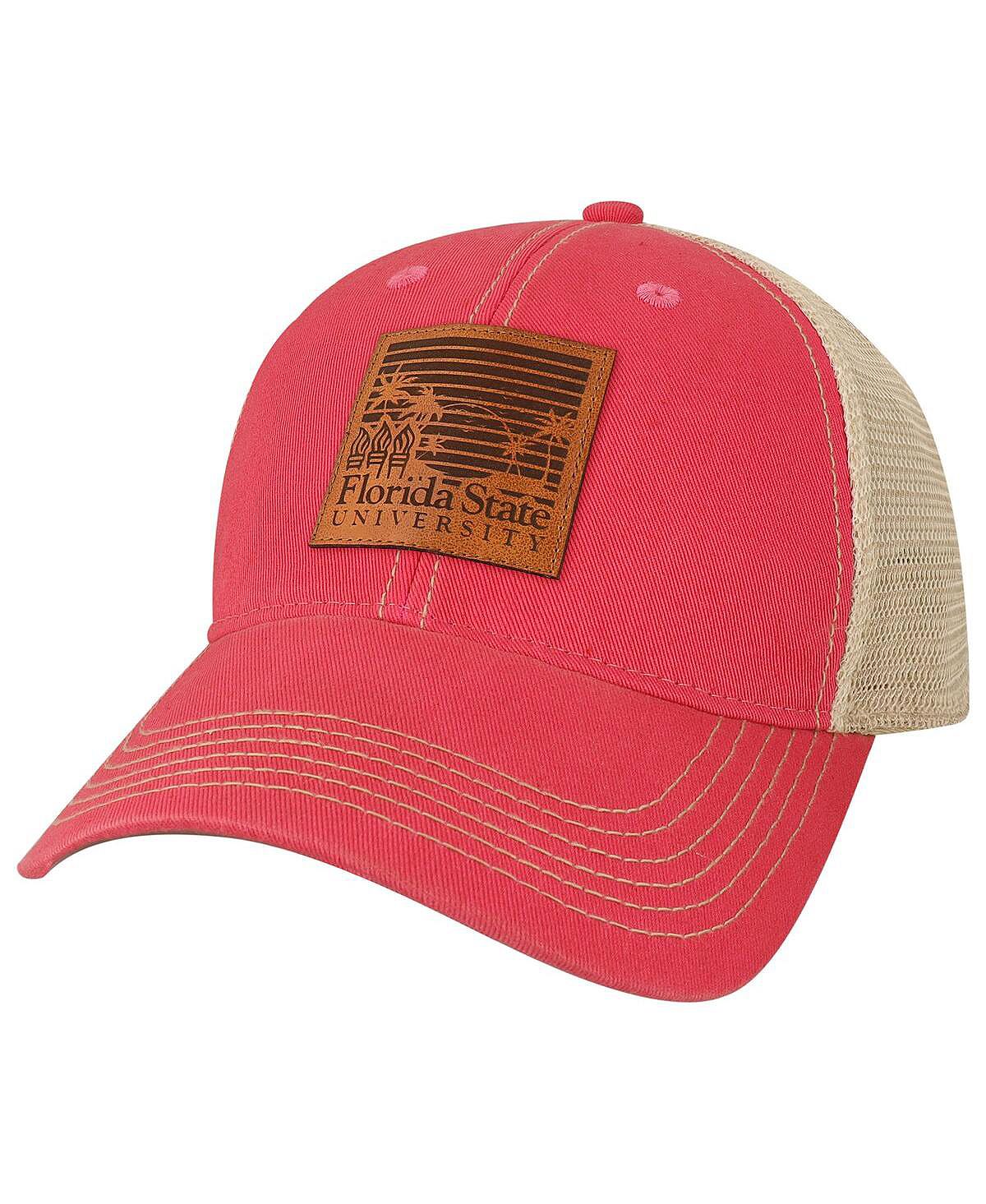 Мужская розовая регулируемая шляпа Snapback Snapback Beach Club Palms, штат Флорида League Collegiate Wear