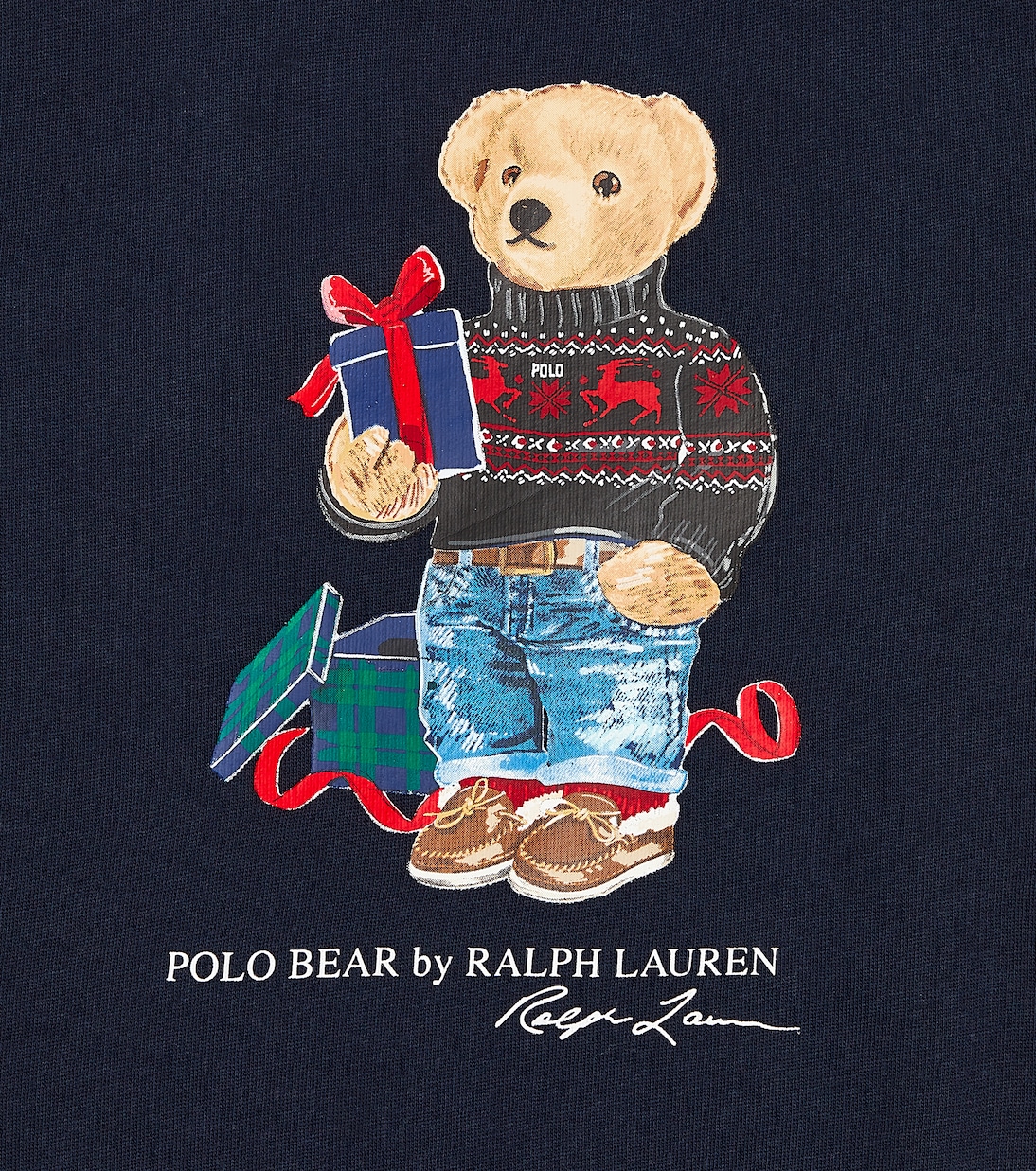 Флисовая толстовка polo bear Polo Ralph Lauren Kids, синий