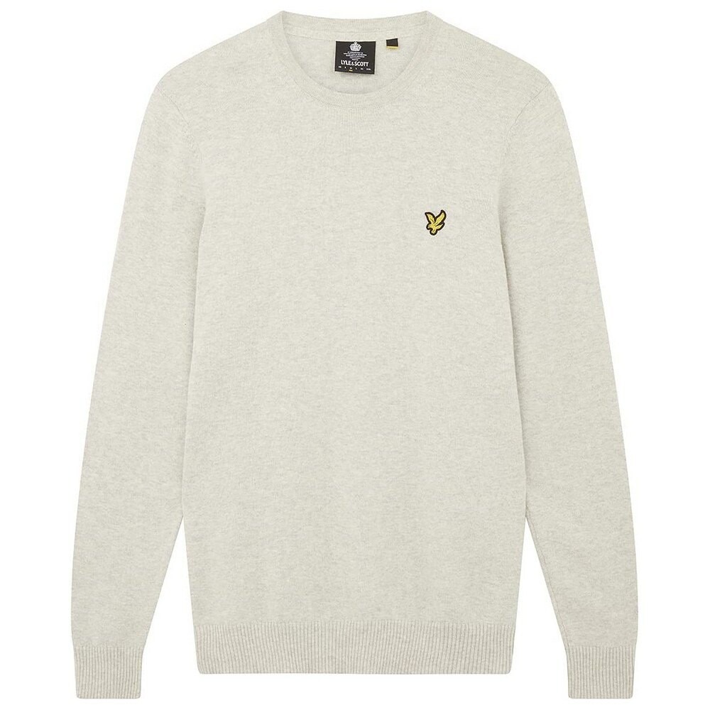 Толстовка Lyle & Scott Cotton Merino, серый