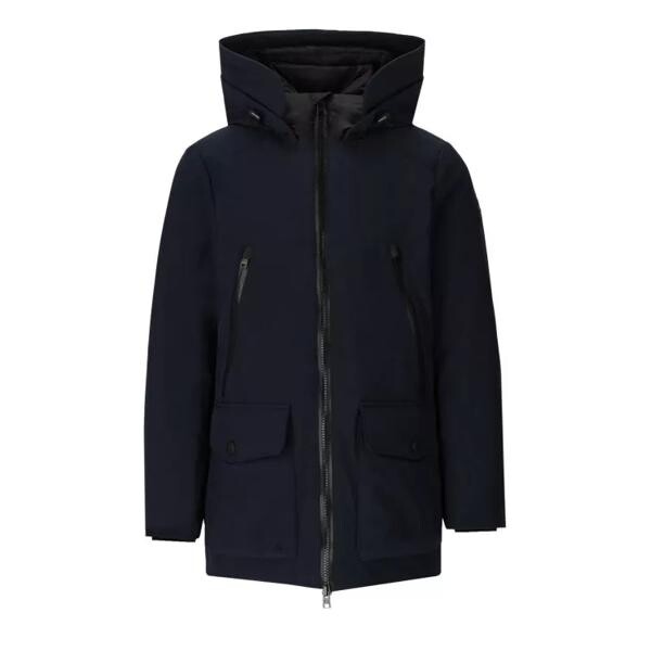 

Куртка soft shell parka Woolrich, синий
