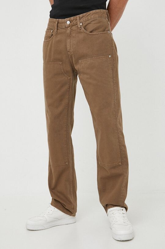 

Джинсы Кельвин Кляйн Джинс Calvin Klein Jeans, коричневый