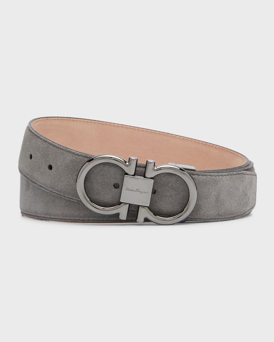

Мужской регулируемый двусторонний ремень Gancini Ferragamo