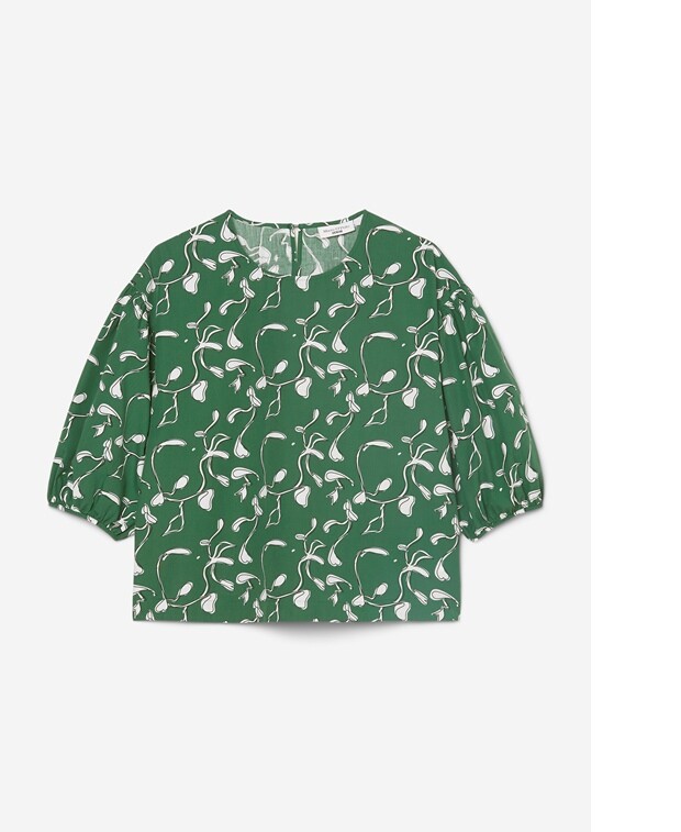 

Блузка Marc O'Polo Denim, зеленый