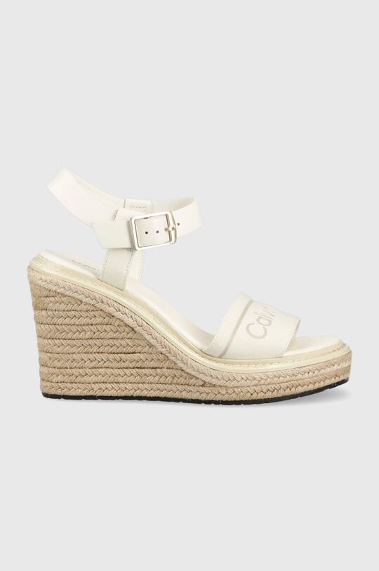 

WEDGE 70HH - Сандалии HE Calvin Klein, белый