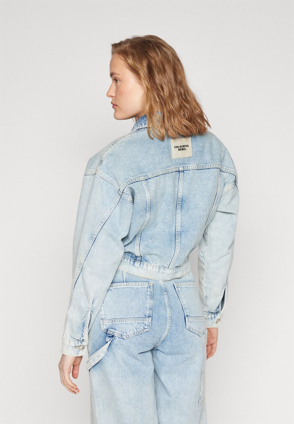 

Джинсовая куртка ORNEL CROPPED JACKET Colourful Rebel, синий