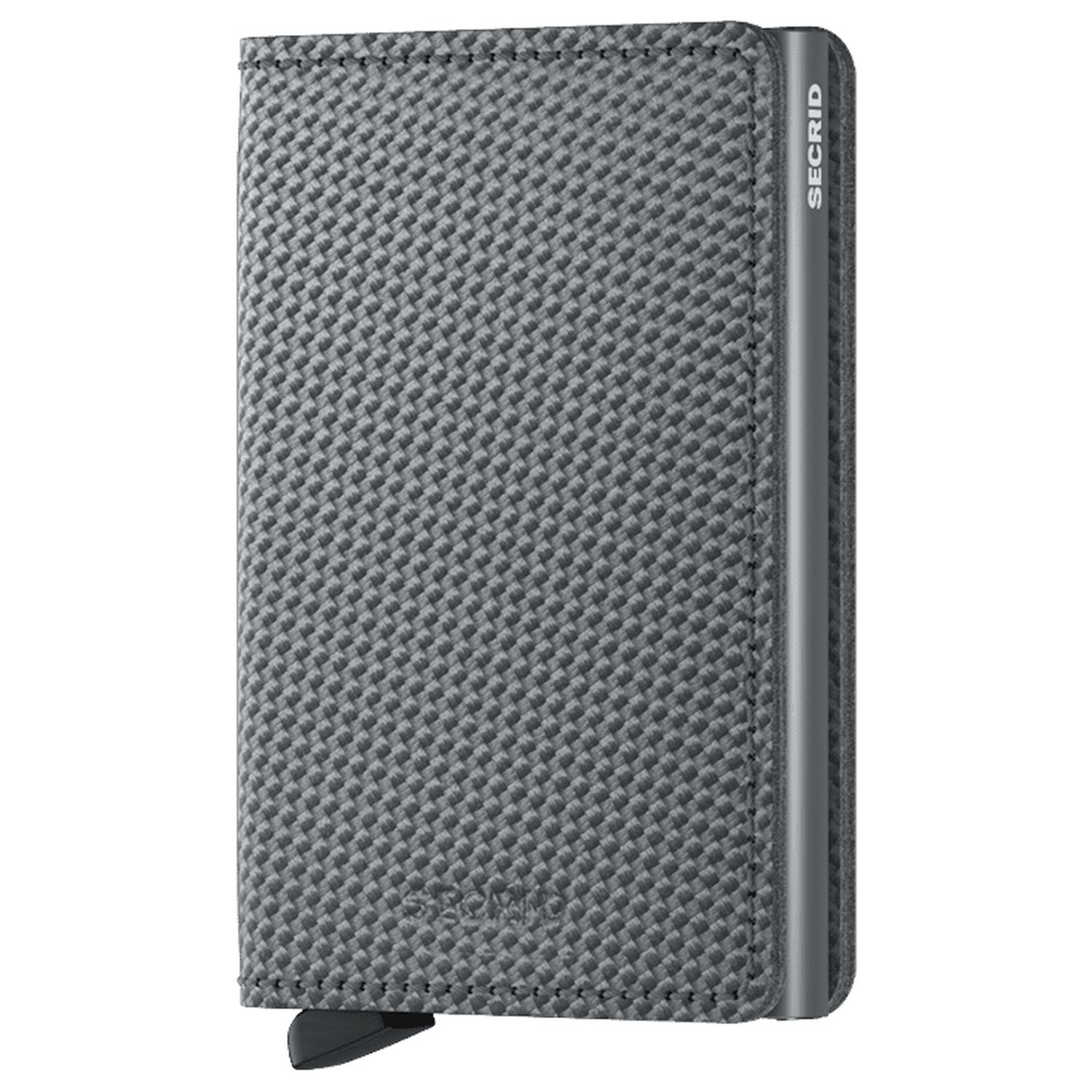 Кошелек Secrid Carbon Slim RFID 6.8 см, цвет cool grey