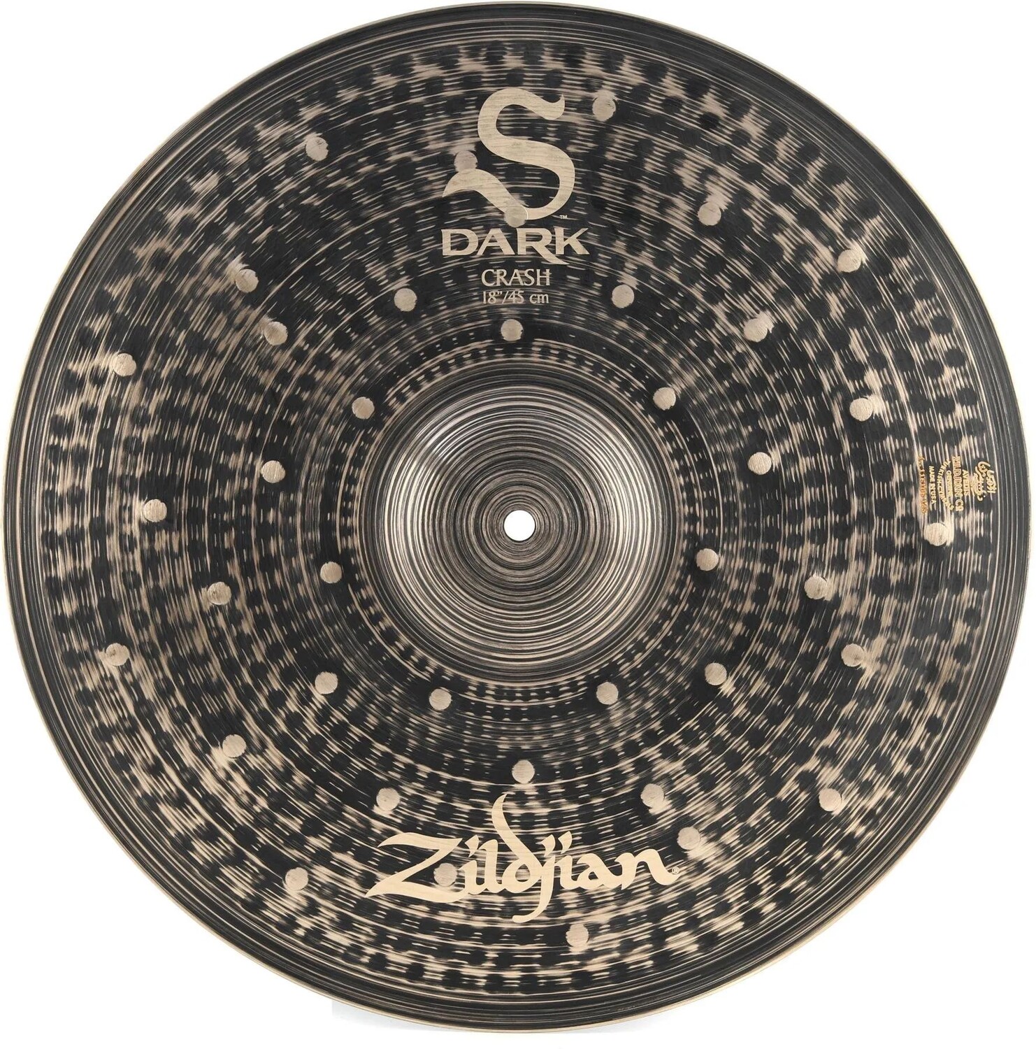 

Новая тарелка Zildjian S Dark Crash — 18 дюймов