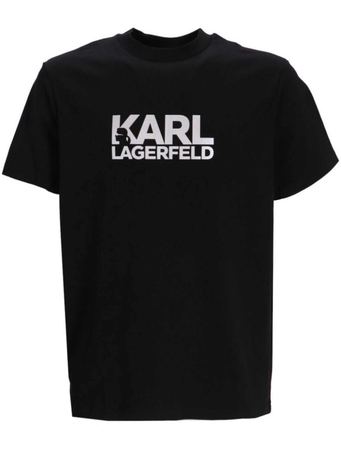 

Футболка с логотипом Карла Лагерфельда Karl Lagerfeld, черный