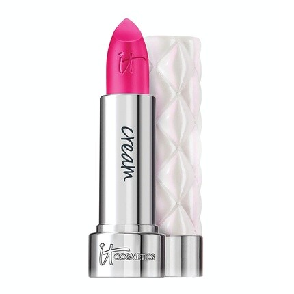 

Губная помада Pillow Lips 11:11 Яркая фуксия с кремовым финишем, 0,13 унции, It Cosmetics