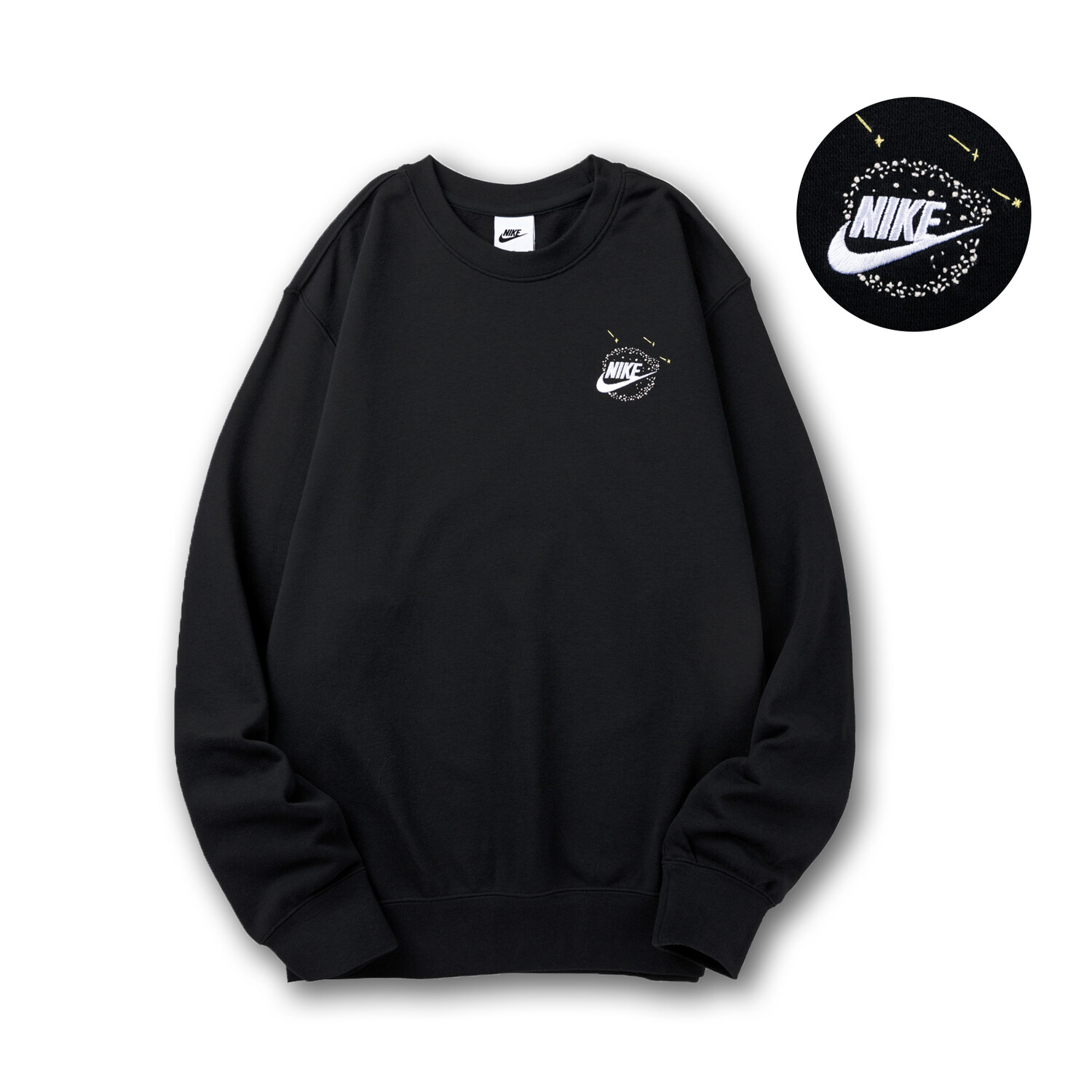 

Толстовка мужская с вышивкой «Планета» Nike, цвет Planet embroidery