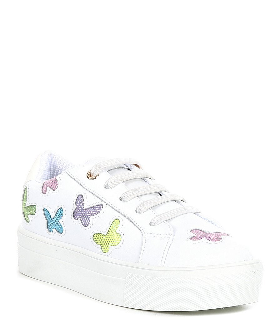 Кроссовки Laney Butterfly для девочек Kurt Geiger London (для малышей), белый