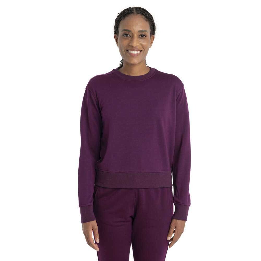 

Толстовка Icebreaker Crush II Merino, фиолетовый