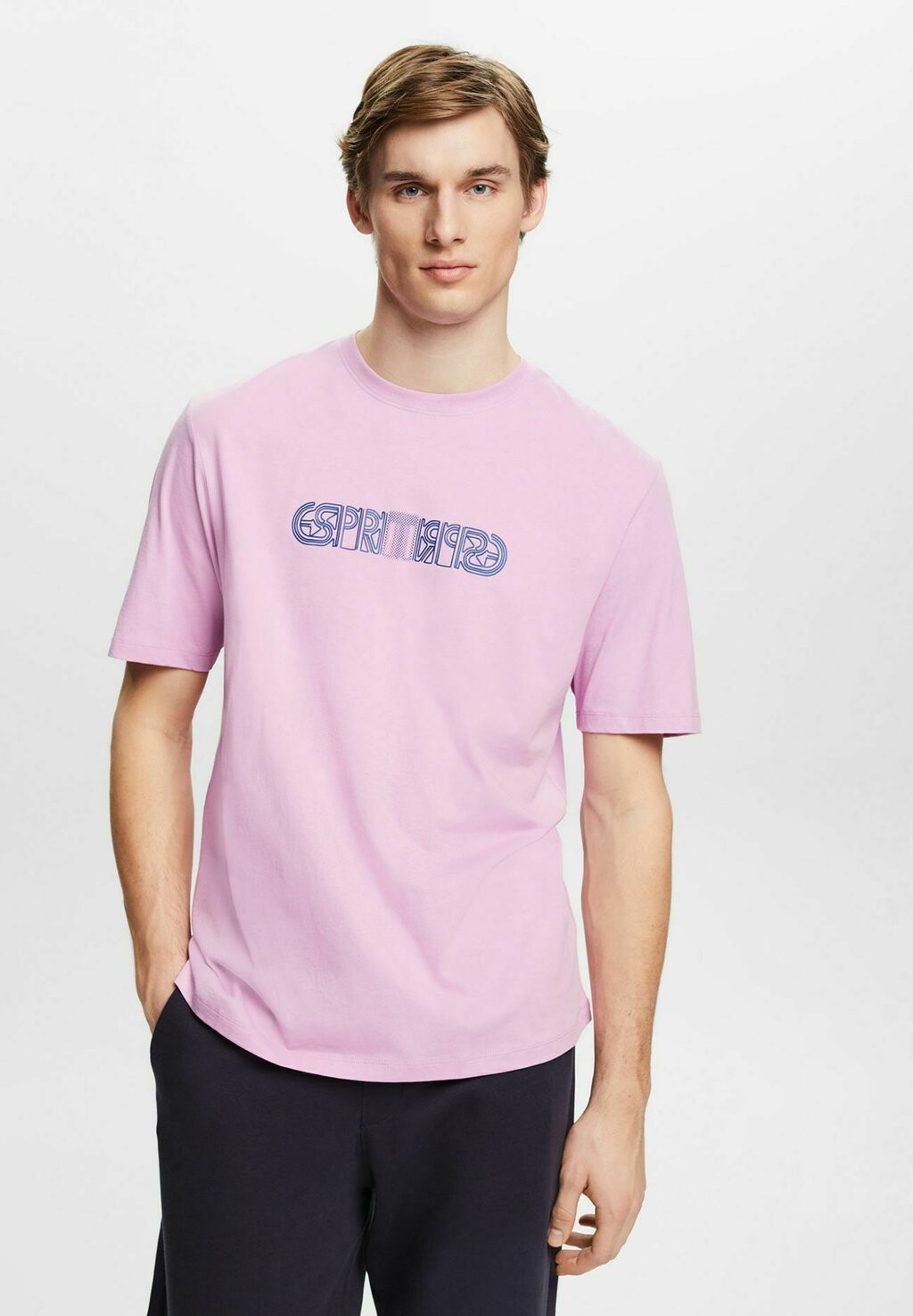 

Футболка с принтом edc by Esprit, светло-розовый