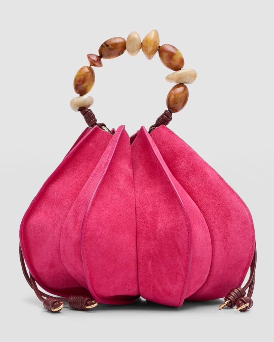 

Сумка Lotus Flower Pochette с ручкой сверху Ulla Johnson