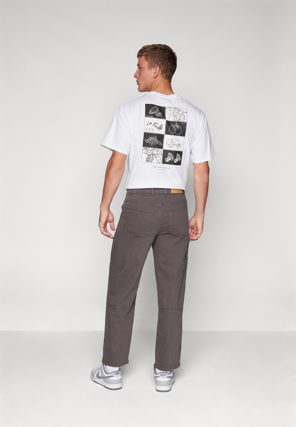 

Брюки Slhloose-Carpenter Pant Selected, темно-серый