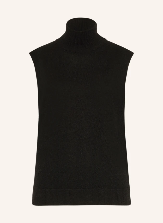 

Lawrence кашемировый жилет-свитер 360Cashmere, черный