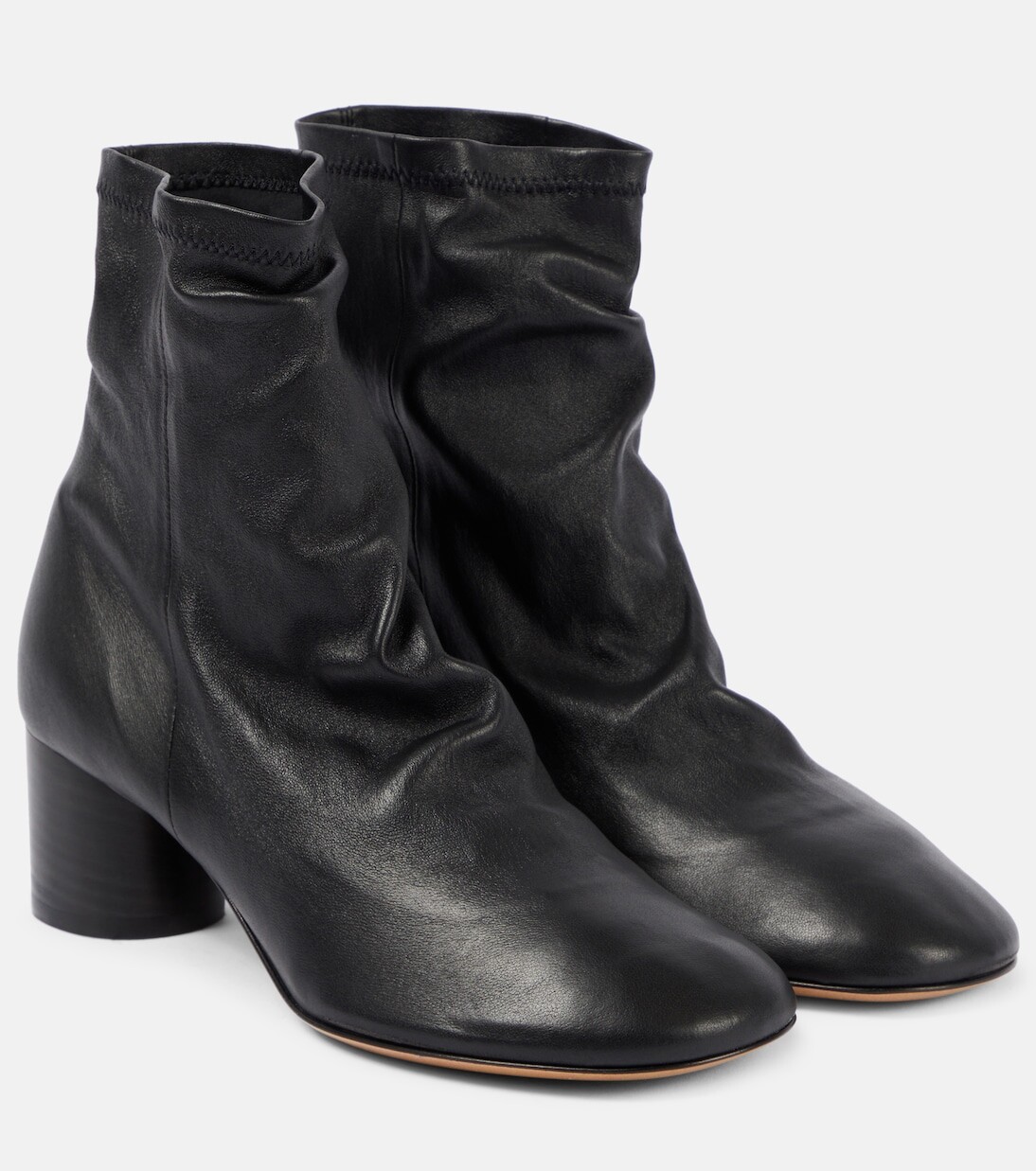 

Кожаные ботильоны laeden Isabel Marant, черный