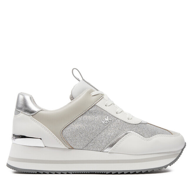 Кроссовки MICHAEL KORS Raina Trainer 43S4RNFSBD Aluminum Mlt, цветной/серебристый кроссовки michael kors monique trainer цвет aluminum