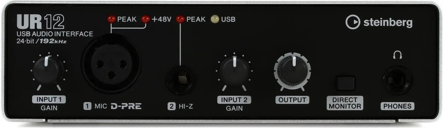 

Портативный USB-интерфейс Steinberg UR12